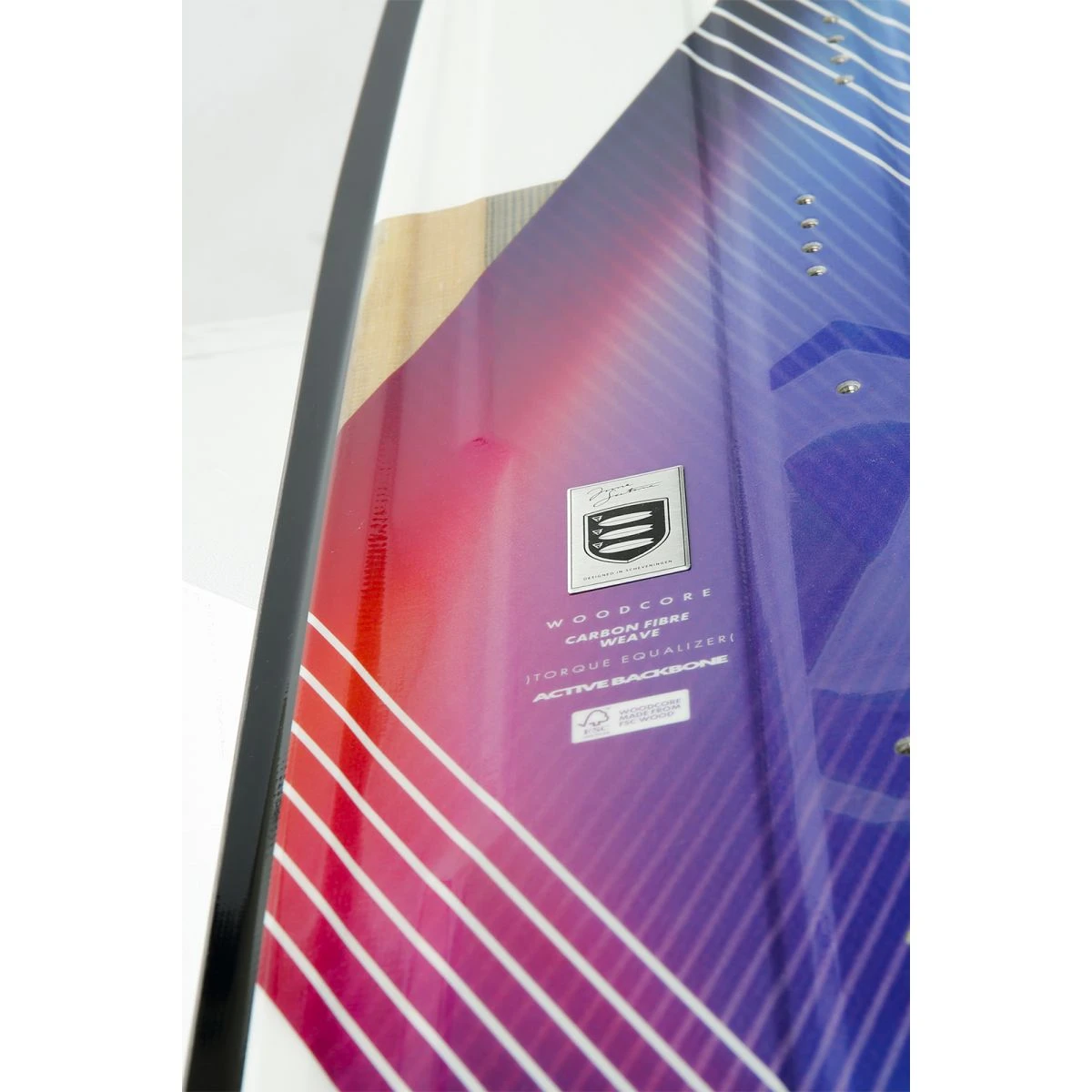 Brunotti Dimension Twintip Kiteboard M G10 Finner 8 Brunotti Dimension Twintip Kiteboard M G10 Finner - Billede 6