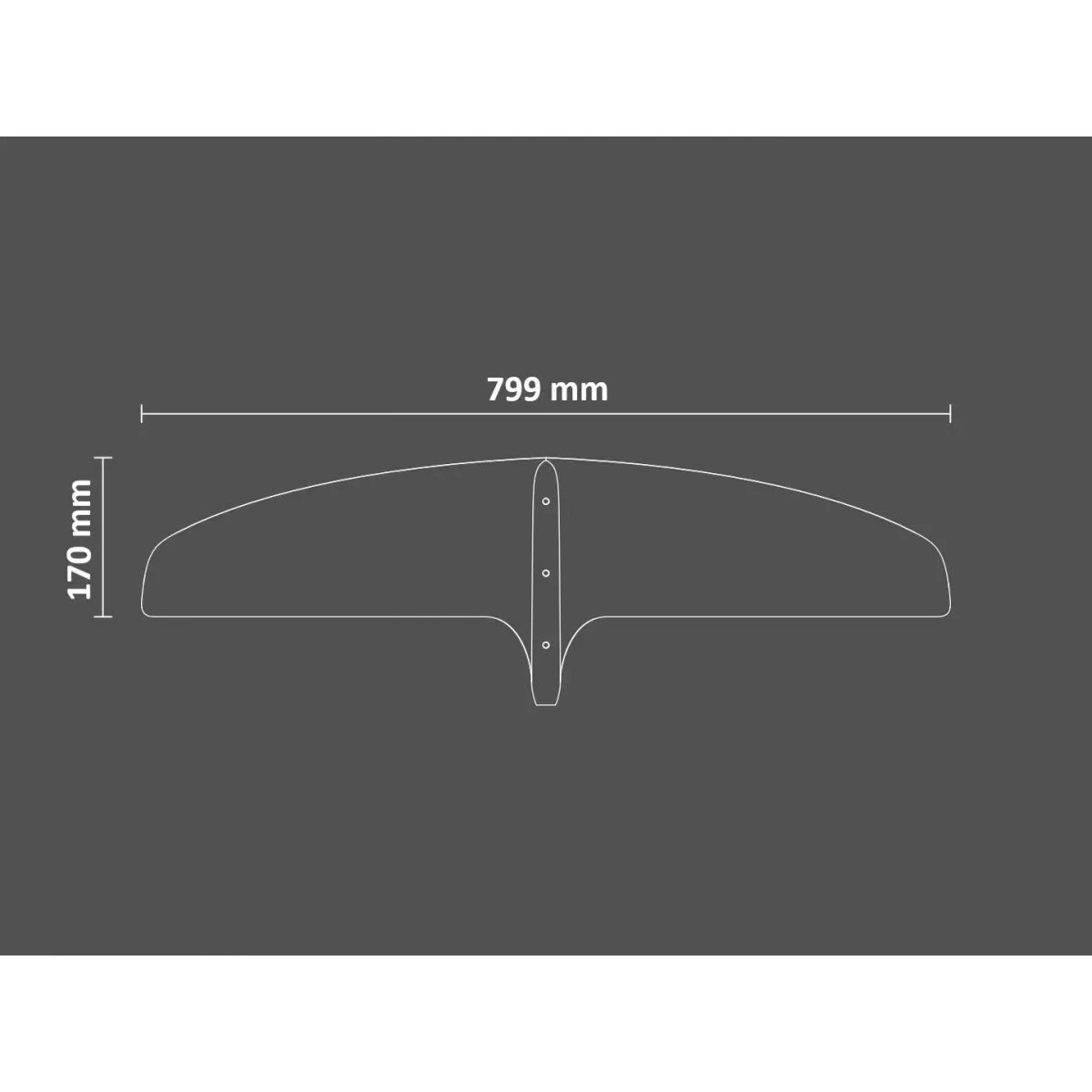 SabFoil Front Wing 799 - 1100cm2 9 SabFoil Front Wing 799 - 1100cm2 - Billede 7