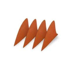 Brunotti Kitesurfing PC Twintip Finner, Sæt Af 4