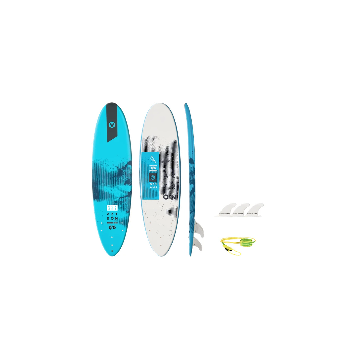Aztron Octans 6'6 Allround Wave Softdeck Surfboard 3 Aztron Octans 6'6 Allround Wave Softdeck Surfboard