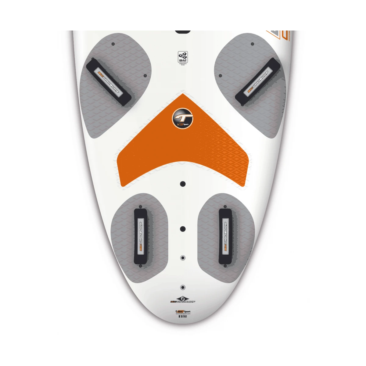 Bic Sport BIC Techno 293 One Design Footpads, Front & Back 3 Bic Sport BIC Techno 293 One Design Footpads, Front & Back